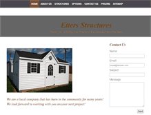 Tablet Screenshot of ettersstructures.com